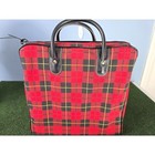 60 s Vintage Aladdin Thermos Red Plaid Picnic 4 Piece Set Made In Usa New 