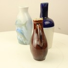 Dolfi France Liqueur Jugs   Small Fish Vase Trio     Decorative Ceramics     Vintage
