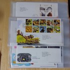 Collection 39 Commerative First Day Covers Royal Mail Addressed special H stamp