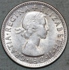 Australia 1954   Silver Shilling   Elizabeth Ii   99    Tracked Shipping