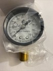100 Psi Water Pressure Gauge 2  Dial Brass 1 4  Male Npt Well Pump Or Air Guage