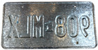 Vintage Minnesota 1999 Auto License Plate 908-mlx Man Cave Garage Pub Wall Decor
