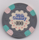 20th Century  100 Chip - Las Vegas