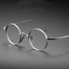 Handmade Retro Round Glasses Frames Japanese Titanium Spectacles Eyeglass Frames