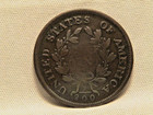 1804 Draped Bust Half Cent C-11 Plain 4 With Stems
