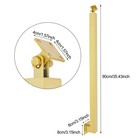 2pcs Stair Baluster Posts Adjustable Stair Railing Posts For Deck Balcony Stair