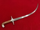 Handmade Arabic Shamshir Sword Carbon Steel Blade With Scabbard Gift For Him