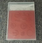  new  Stampin Up  A Good Day Rubber Stamps  set Of 13  Bunny Deer Bird Phrases