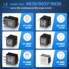 6-pack 9038 Relay Bypass Switch Kits Amp Loop Relay Tester Diagnostic Scan Tool