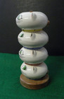 Holt Howard Cozy Kitten Stacking Spice Shaker Set And Salt Pepper