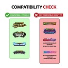  3-pack  Pokemon Booster Bundle Magnetic Acrylic Display Case V2 - Me2 5  Only