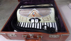 Vintage Accordion Princetti Made In Italy With Original Case - Beautiful Working