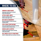 Kraken Spray Foam Insulation Fire Rated Wide Spray Expanding Thermafoam 12x16 Oz