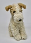 Vintage Plush Fox Terrier Puppy Dog Realistic Animal Alley Stuffed 12  Toys R Us