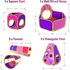 5pc  Princess Play Tent yellow  Pink   Purple
