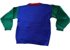 Vintage 90   s Mickey   Co Sweater Blue W mickey Mouse On Front Size Kids Med 5 6