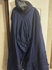 Mambe Large Extreme Weather Hooded Blanket Navy Blue - 100  Waterproof Pre-owned