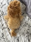 Aurora Plush Lion 12  Brown Stuffed Animal Beanie Plushie Toy Shaggy Soft Lovey