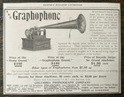 The Graphophone Grand Type Machines Columbia Phonograph Co antique 1900 Print Ad