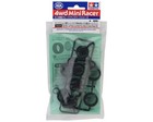Tamiya Jr Mini 4wd 26mm Low-profile Tires W carbon Wheels  tam15534 