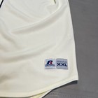 Russell Athletics Mud Hen Baseball Jersey  7 Cream Xxl Toledo Hen Pullover-3381