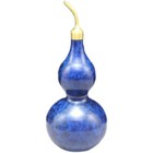 Brass Wu Lou Gourd Health Luck Wealth Cure Polished Feng Shui Home Decor