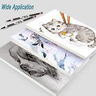 50 Sheets Watercolor Paper Cotton 140lb 300gsm Thick Off-white Cold Press Paper