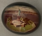 Vintage Acrylium Photo Gems Paperweight Statue Of Liberty New York