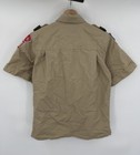 Boy Scouts Of America Cub Scout Uniform Youth Shirt Usa Beige Size Medium