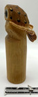 Vintage Decorative Hand-carved Wooden Owl 6  Tall
