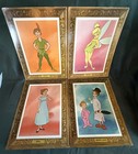 Vintage Wdp Disney Peter Pan Lobby Cards 1960 s Tink Signed Marc Davis 