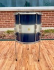 1960s Ludwig 14x14 Floor Tom Drum Silver blue Duco