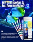 8-in-1 Aquarium Test Strips 50pcs Fish Tank Water Kit Fresh   Saltwater Accurate