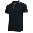 Men   s Modern Fit Polo Shirt With Zip Placket  size- S-2xl  Free Shipping