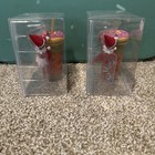 Dunkin    Boy And Rare Girl Elf On The Shelf Coffee Ornaments New In Boxes 
