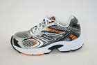 Youth Boys Kids Saucony Cohesion 3 Sg34288a Silver Orange White Sneakers Shoes