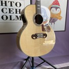 Natural Jumbo 43 Inch Acoustic Electric Guitar J-200 6 String Solid Spruce Top