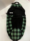 Dog Apparel Clothes Unisex Zack   Zoey Sweater Green black With Zipper