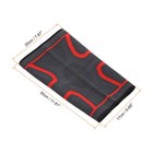 Knee Compression Sleeve  Nylon Knee Braces Leg Sleeve Red  Xxx-large