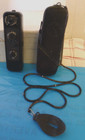Minox Black Model B Film Camera  fitted Leather Case   Chain - Made In Germany