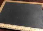 Primitive Antique Two-sided 13inch Slate Black Or Chalk Board