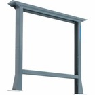 Workbench   Workstation Flared Fixed Leg 32  High  Use With Workbenches