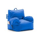  Dorm Bean Bag Chair With Drink Holder And Pocket  Sapphire Smartmax  Durable 