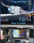Android 15 Apple Carplay Car Stereo Radio Navi For Chevy Silverado 2003-2007