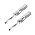 2pcs Car Valve Core Removal Tool  4 3  Magnetic Single Head Vehicle Schrader