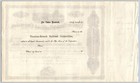 1870s Taunton Branch Railroad Corporation Stock Certificate Graphic Uncirculated