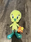 Tweety Bird Warner Bros Looney Tunes Bird Back In Action Green Plush 2003 Nwt