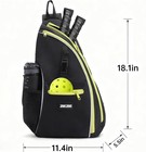 Pickleball Bag  Reversible Crossbody Sling Bag backpack For Women Men