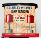 Toy Charlie Weaver Bartender Vintage By Rosko Japan 1962 Animatronic Doll W box