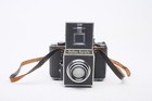 Reflex-korelle  6x6 Slr Camera  Schneider 75mm F2 8 Xenar Lens case read nice